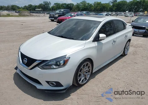 2017 Nissan Sentra Sr Turbo из США, поврежденный, VIN 3N1CB7AP6HY249600